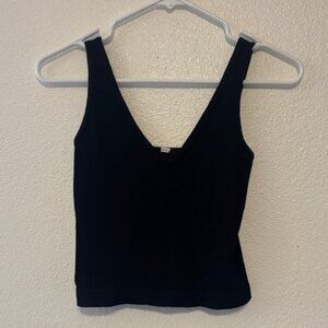 Black Sleeveless Women's Top